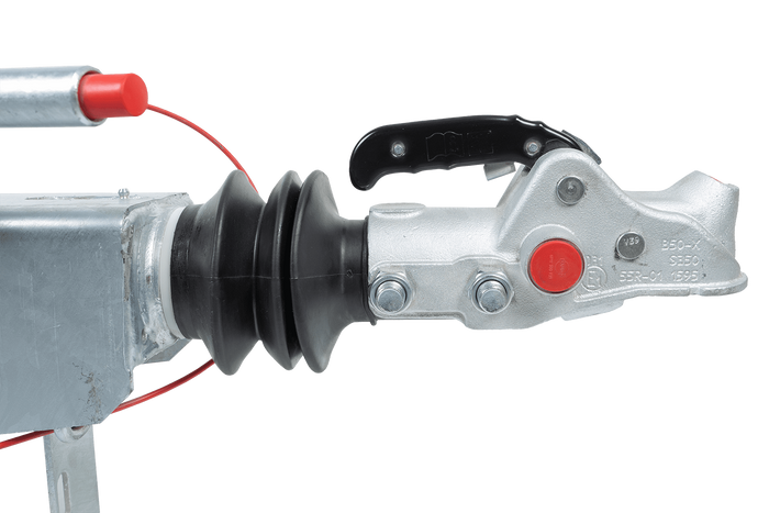AL-KO 2.8VB1 ráfutószerkezet AK351 vonóhoroggal 3500 kg-os pótkocsihoz, négyszögletes vonórúddal