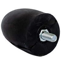 Gumi ütköző / becsavarható ütköző 6,5 cm