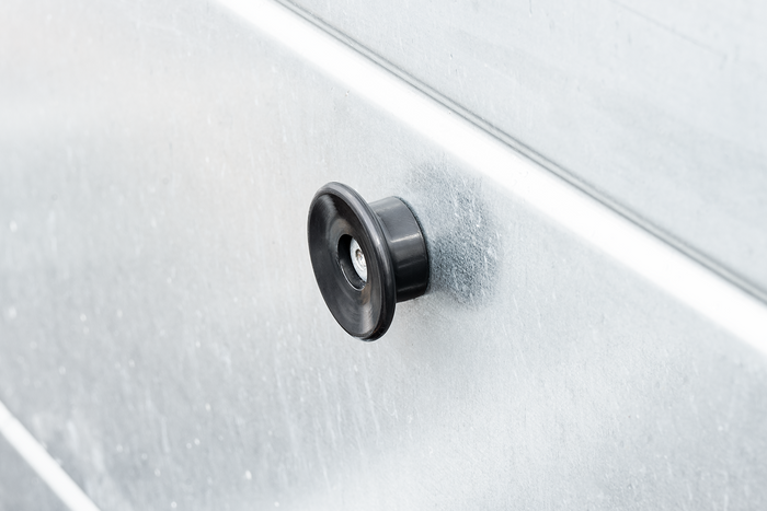 TULPLAST pótkocsi oldalsó görgők ponyvák, hálók és takarók rögzítéséhez, 26 darabos készlet