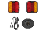 ProPlus LED 13 tűs hátsó lámpák 4 funkcióval, bal + jobb, mágneses, bluetooth-os