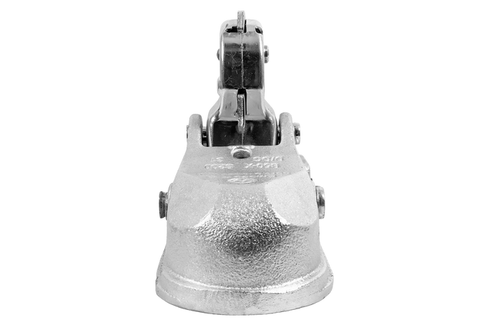WINTERHOFF WW 350-RB-K1414 gömbfejű vonóhorog 3500 kg-os pótkocsihoz, 50 mm-es csővonórúddal, öntöttvas