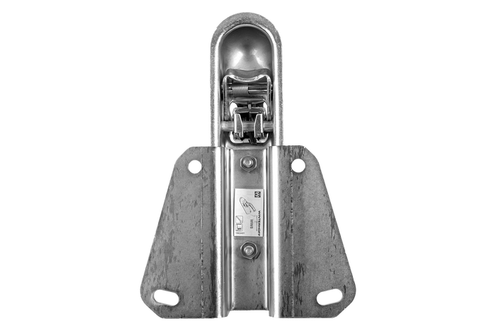 WINTERHOFF WW 8-G+V gömbfejes vonóhorog adapter 800 kg-os pótkocsihoz V-típusú vonórúddal