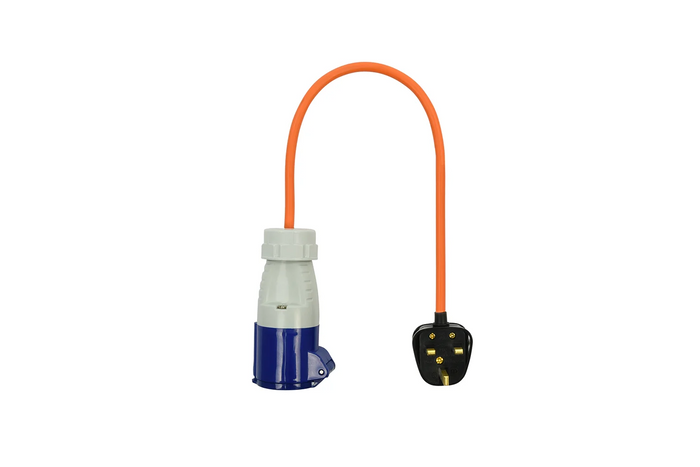 Adapter brit csatlakozódugóval és CEE aljzattal 16A ProPlus 373522 40 cm-es kábellel