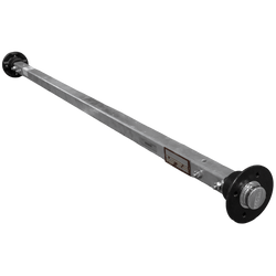 KNOTT VR7 fékezetlen merev tengely rugós pótkocsihoz 750kg 1480mm 1820mm 4x100
