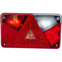 ASPÖCK Multipoint V LED hátsó lámpa, 6 funkció, jobb oldali