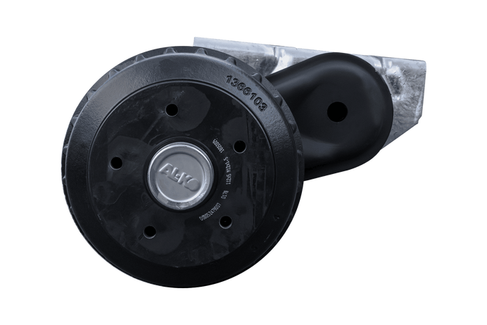 AL-KO COMPACT fékező tengely pótkocsihoz/szállítóhoz 1350kg 1100mm 1550mm 5x112