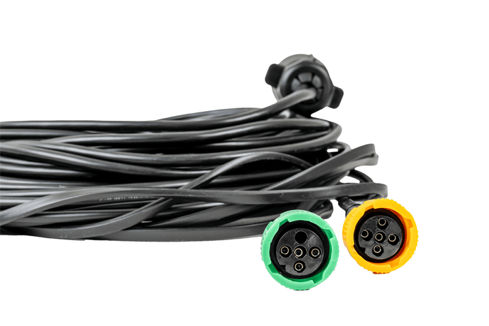 Lámpakészlet: FRISTOM FT-270 LED hátsó lámpák + FRISTOM FT-145 LED helyzetjelzők + MANTES 7m 7 tűs kábelköteg