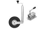 Öntöttvas szorítóval ellátott tapadókerék WINTERHOFF ST48-260LB+KLE48-G 150kg 48mm 500-710mm