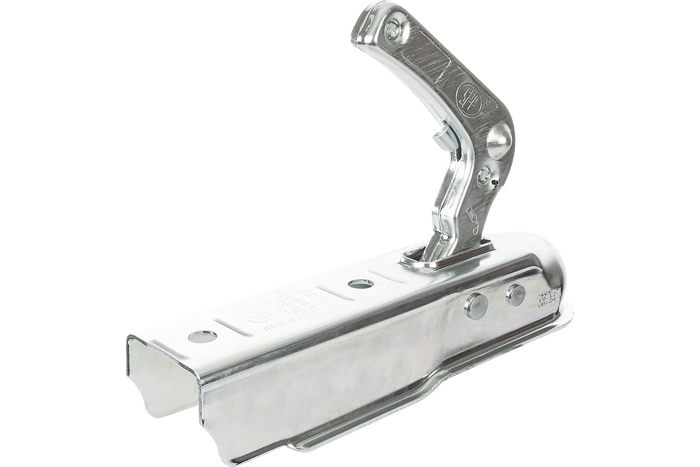 STEELPRESS ZSK-0750H gömbfejes vonóhorog 750 kg-os pótkocsihoz, 50 mm-es négyzet alakú vonórúddal