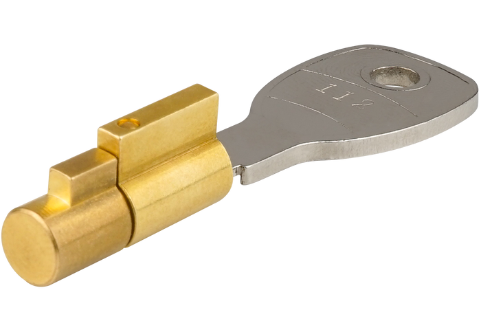 Biztonsági betét az UNITRAILER pótkocsi gömbfejű vonóhorog zárjához