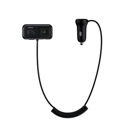 BASEUS T típusú S-16 FM adó bluetooth 5.0 MP3 + autós töltő 2x USB