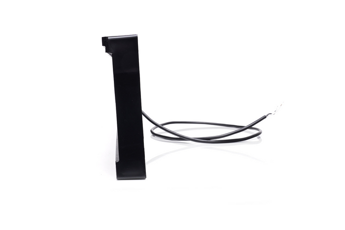 Rendszámtábla keret LED világítással WAŚ W253 2100 12/24V kábel 2m