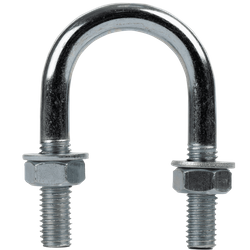 DROMET kerek bilincs anyákkal és alátétekkel M8 28/58