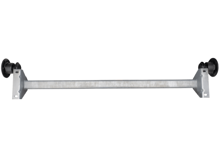 KNOTT VG7-L fékezetlen tengely UNITRAILER pótkocsihoz 750kg 1260mm 1560mm 4x100