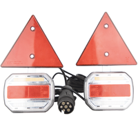 TT Technology TT.12019T LED hátsó lámpák mágnessel + 7,5 m-es 7 tűs kábelköteg