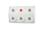 HORPOL LWD2153 LED 900lm belső autólámpa kapcsolóval