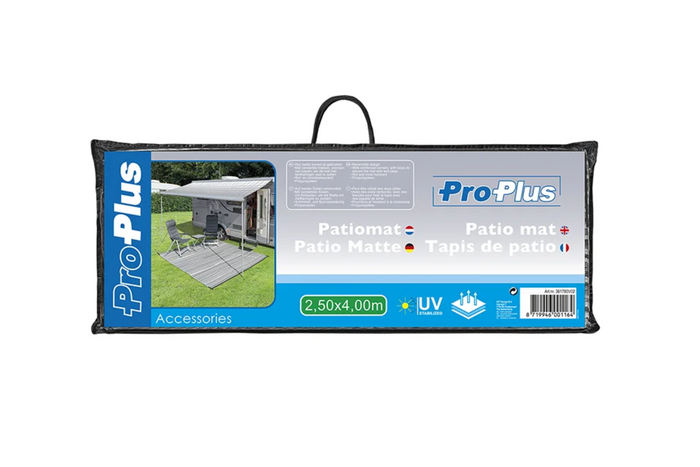 ProPlus 361780V02 kerti kempingszőnyeg cövekekre szerelve 2,5x4m 