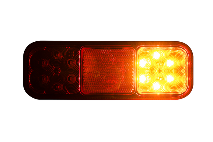 HORPOL LZD2831 LED hátsó lámpa 4 funkciós univerzális