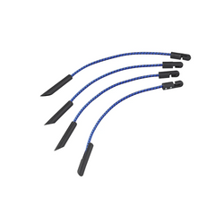 Négy darabos ProPlus 342180 ponyvakapocs készlet, rugalmas, többfunkciós zsinórokkal, 280 mm