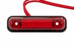FRISTOM FT-081 LED-es helyzetjelző lámpa, piros, univerzális