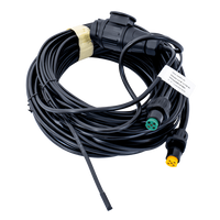 MANTES elektromos szerelés, utánfutó kábelköteg, 8 m, 13 tűs csatlakozó, 2x 5 tűs bajonettzár