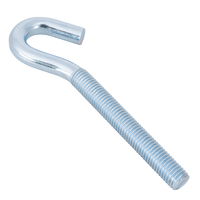 DROMET HZ M10x120 építési kampó nyitott (hajlított) véggel