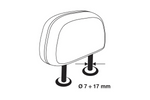 Csomagtér válaszfal LAMP GRG-9 Kompakt kutya-/poggyász elválasztó 85-140cm