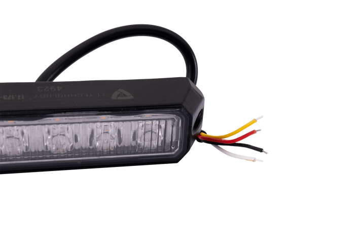 TT Technology TT.173-6 narancssárga villogó LED-es figyelmeztető lámpa