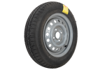 OUTLET Koło do przyczepki OPONA KENDA 145/80 R13 78N FELGA KENDA 4Jx13"H2 4x100 ET:30