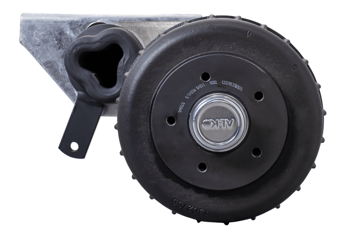 AL-KO EURO fékezett tengely pótkocsihoz/autószállítóhoz 1800kg 1600mm 2100mm 5x112