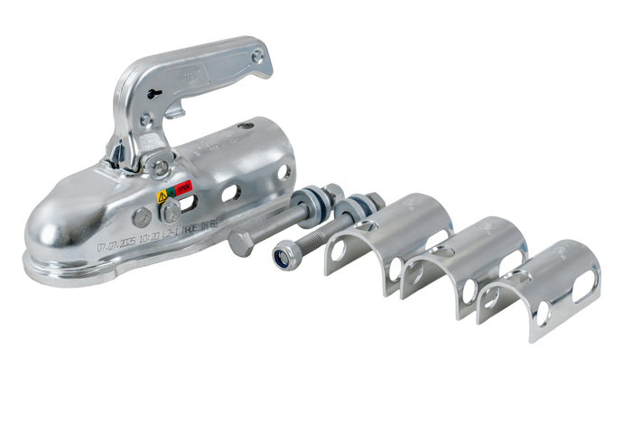 STEELPRESS BC-3000.1D-00-00+Z3 gömbfejű vonóhorog 3000 kg-os pótkocsihoz, 35-50 mm-es csővonórúddal