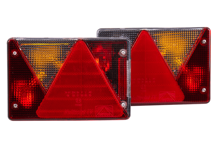 ASPÖCK Multipoint IV hátsó lámpák 7 funkcióval, bal+jobb