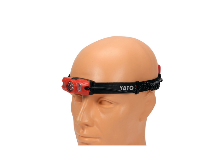 YATO YT-08596 LED fényszóró, hátsó figyelmeztető lámpa, 500lm 