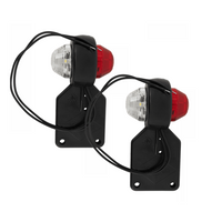 HORPOL LD 368/L+LD 368/P LED-es helyzetjelző lámpák, 2 funkció, bal+jobb