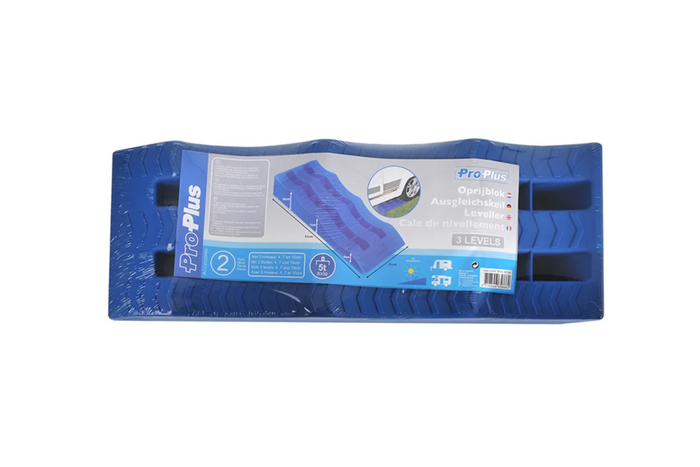 Két darabos ProPlus 361560 3 fokozatú 5 tonnás szintező rámpa ék készlet
