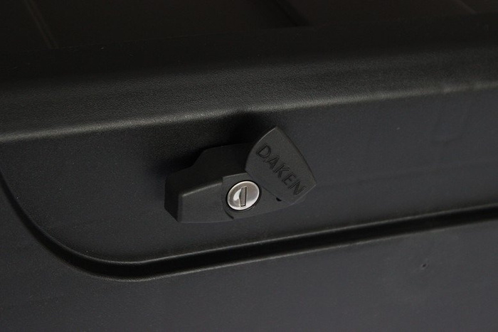 DAKEN 82201 BLACKIT szerszámosláda 550x250x295mm 23l rögzítőkonzolokkal