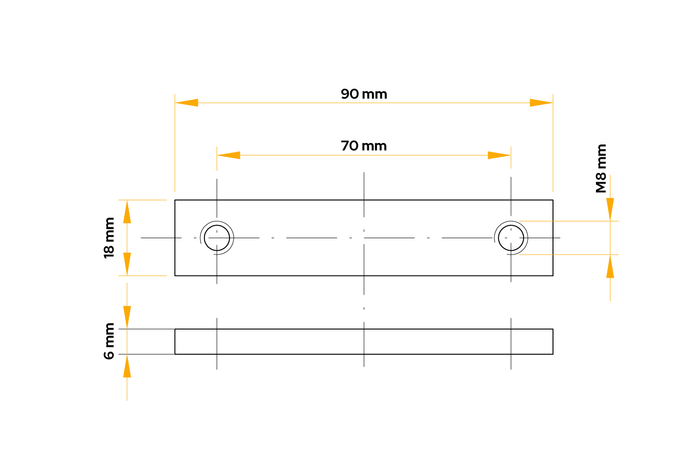 WINTERHOFF BSCHG 40-A pótkocsi oldalsó zsanér alátét