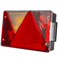 ASPÖCK Multipoint IV hátsó lámpa 6 funkciós bal oldali