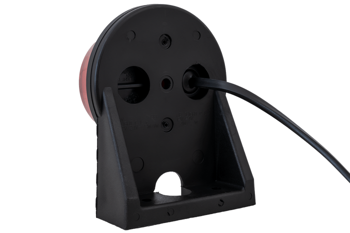 FRISTOM FT-059 LED piros univerzális helyzetjelző lámpa szögletes konzollal
