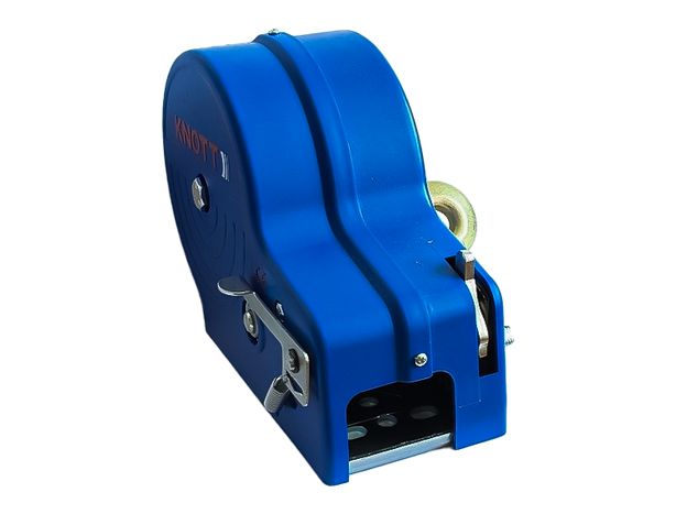 Kézi csörlő KNOTT 1150 kg-os pótkocsihoz, hevederrel