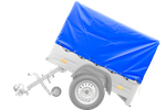 Váztakaró h-800 UNITRAILER ponyva pótkocsihoz 150x106cm GARDEN 150 KIPP