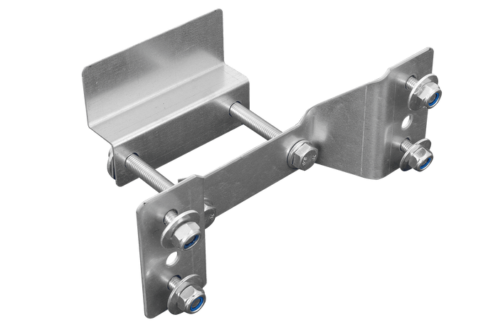 UNITRAILER GARDEN KIPP pótkocsi pótkerék-rögzítő konzol fényvisszaverővel