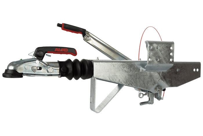 AL-KO 161S ráfutószerkezet AK161 vonóhoroggal 1600 kg-os pótkocsihoz, négyszögletes vonórúddal