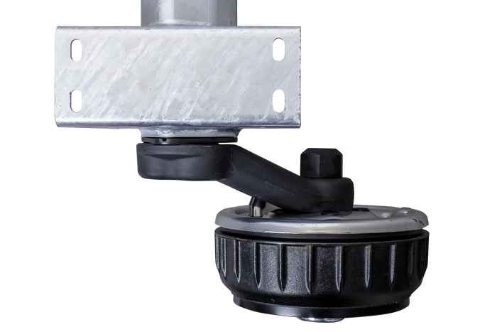 AL-KO EURO fékezett hajóutánfutó tengely 1800kg 1645/1755mm 2230mm 5x112