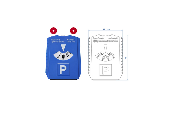 ProPlus 630518 parkolókorong 4 nyelven kaparóval