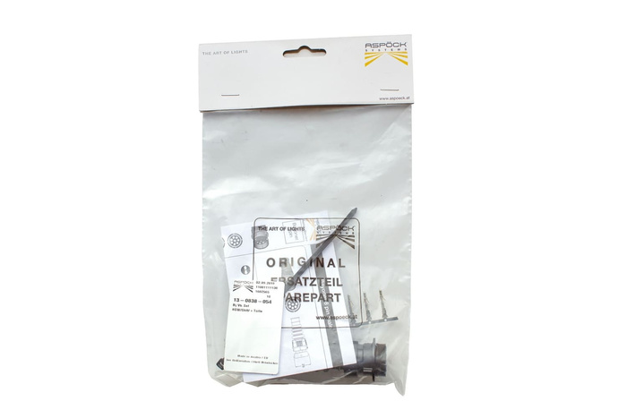 ASPOCK csatlakozó pótkocsi hátsó lámpáihoz bajonettzáras 8 tűs apa