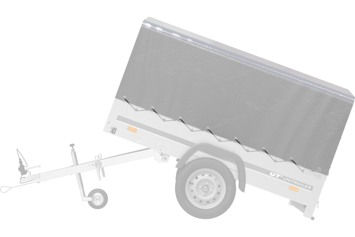 Váztakaró h-800 UNITRAILER ponyva pótkocsihoz 200x125cm GARDEN 201 KIPP