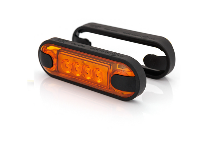 Narancssárga jelzőlámpa HORPOL LD 3211 LED vékony univerzális