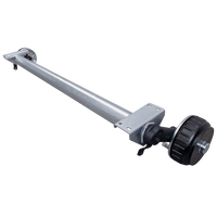 AL-KO EURO fékezett hajóutánfutó tengely 1800kg 1845/1955mm 2430mm 5x112