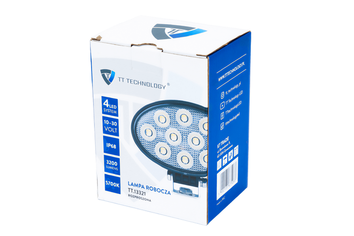 LED munkalámpa reflektor TT TECHNOLOGY TT.13321 40xLED 3200lm ovális